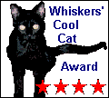 Whisker's Cool Cat Award