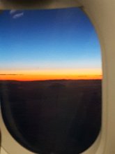 2018-03-02 19.48.08 Sunset seen from above the clouds