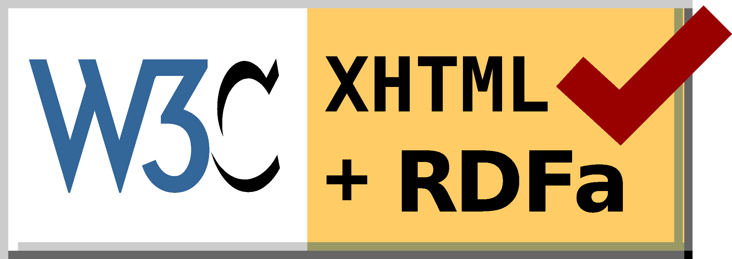 Valid XHTML+RDFa 1.1