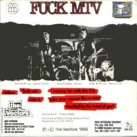 FUCK MTV 7'' EP BACK COVER