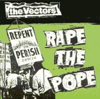 RAPE THE POPE 7'' EP FRONT COVER