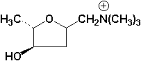 kemisk formel på muskarin