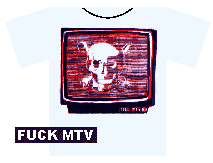 VECTORS T-SHIRT FUCK MTV